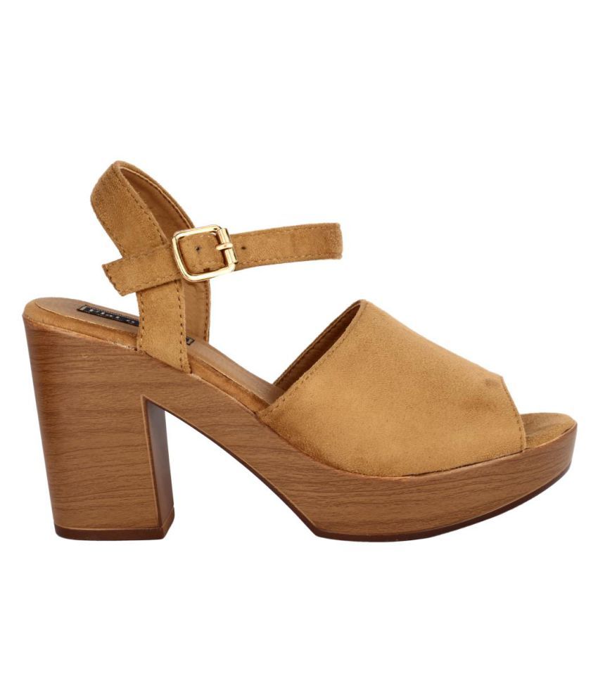 flat block heels