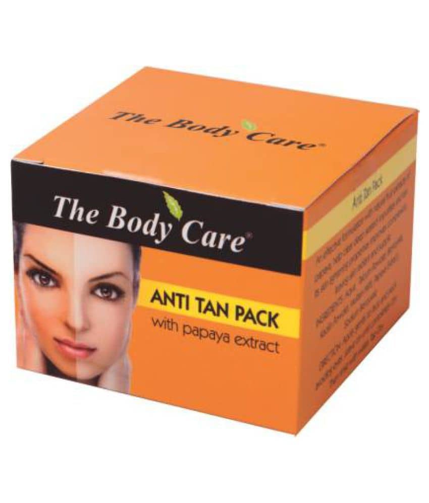 anti tan face pack at home