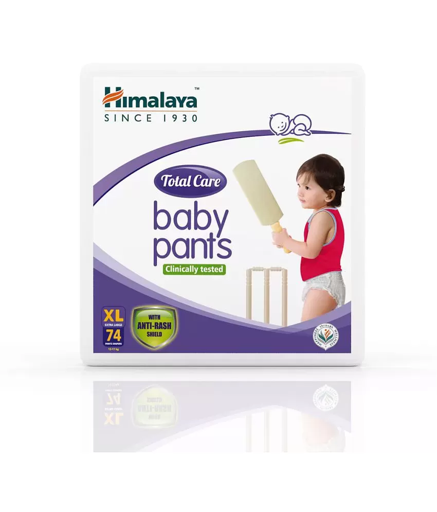 Buy Himalaya Total Care Baby Diaper Pants, Extra Large, 9 pcs Online at  Best Prices | Wellness Forever