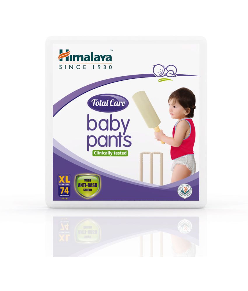     			Himalaya Total Care Baby Pants Diapers, X Large, 74 Count