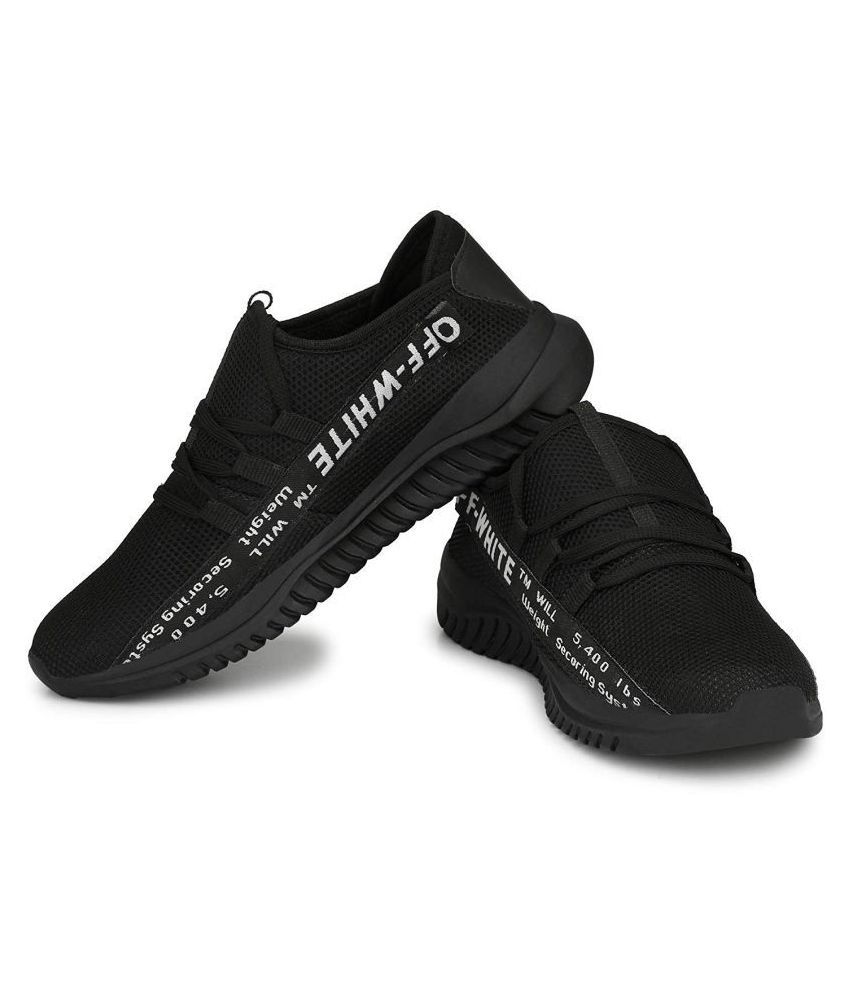 Fox Heaven Lifestyle Black Casual Shoes 