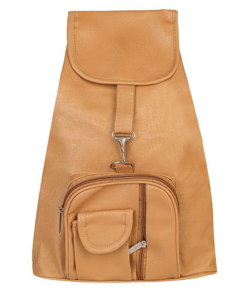 white stuff tan leather bag