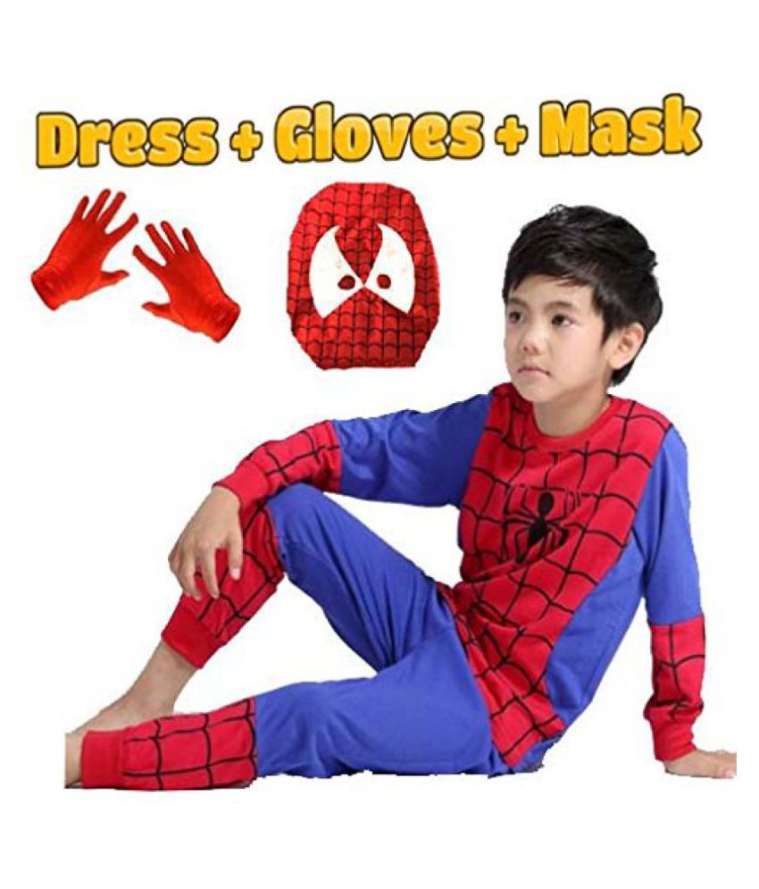 spiderman dress snapdeal