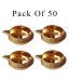 Santosh Brass Diwali Diya Pack of 50