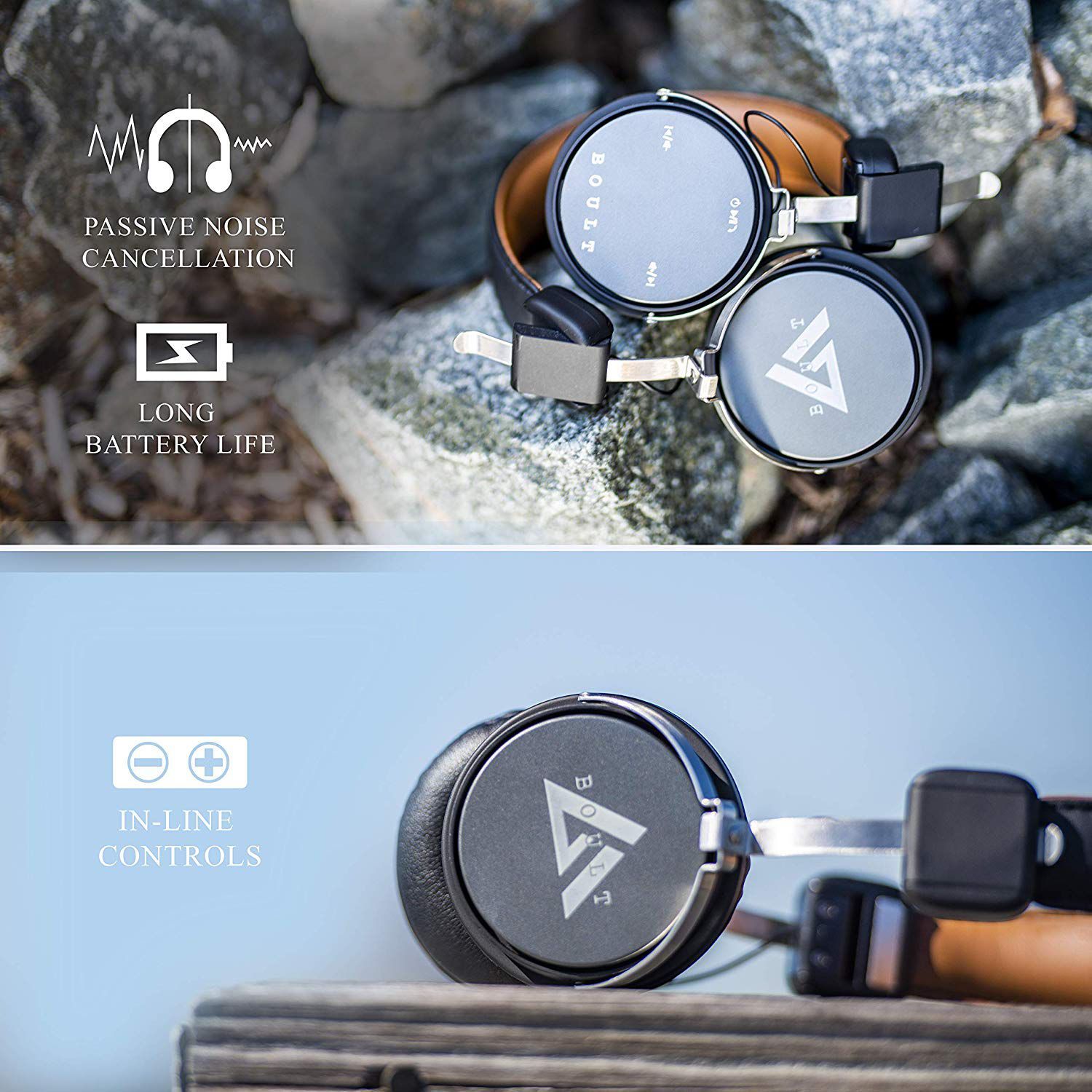Boult Audio Flex Over Ear Wireless With 