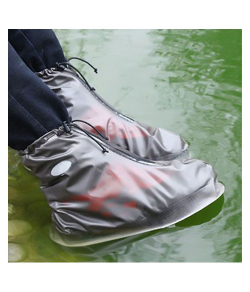 Shoes Cover Waterproof Reusable Rain Snow Boots Wear-resistant Slip ...