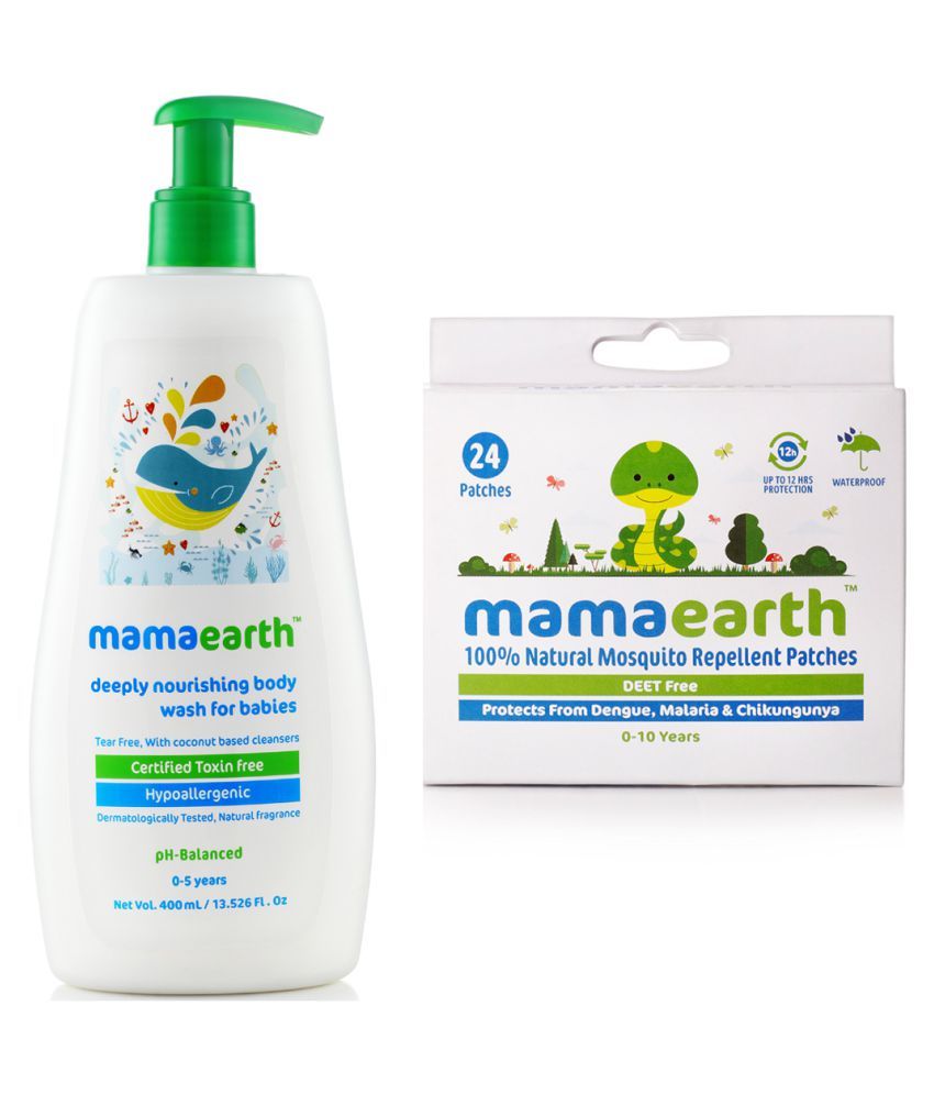     			Mamaearth Natural Baby Body Wash 408 ml ( 2 pcs )