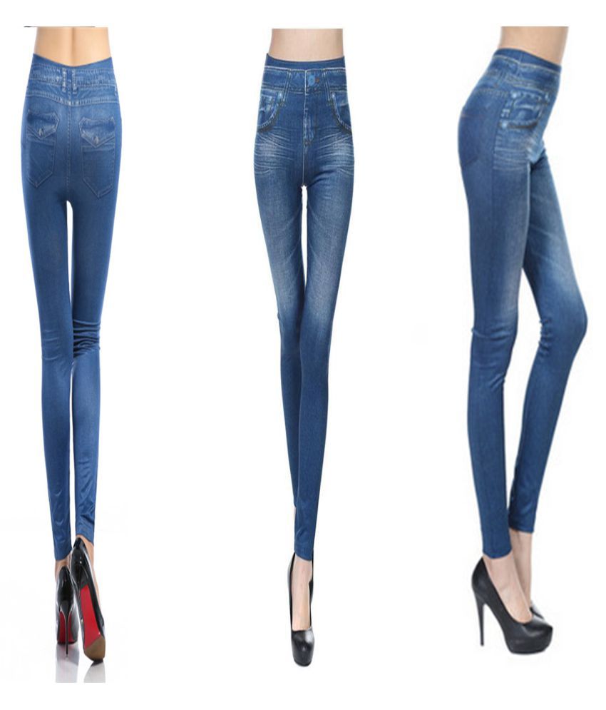 polyester jeggings