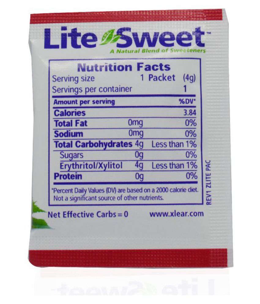 Xlear Inc Lite&Sweet Erythritol Sugar Substitute Powder 160.2 g Buy Xlear Inc Lite&Sweet