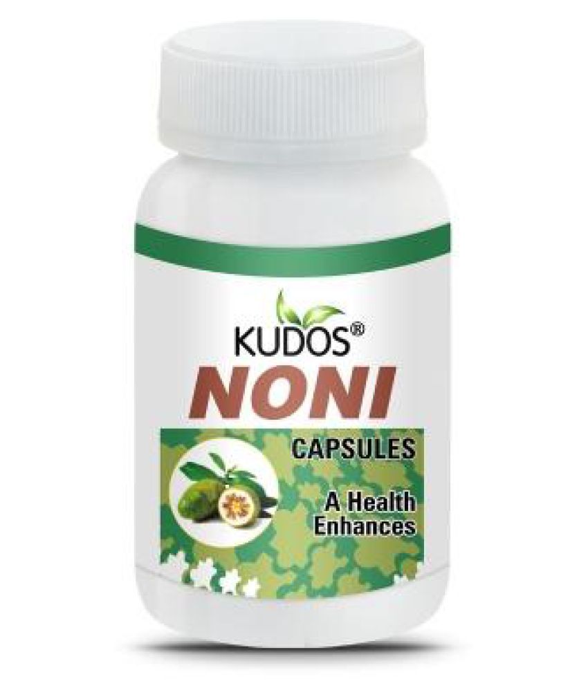 Kudos Ayurveda Noni Health Enhances 60 no.s Vitamins Capsule Buy Kudos