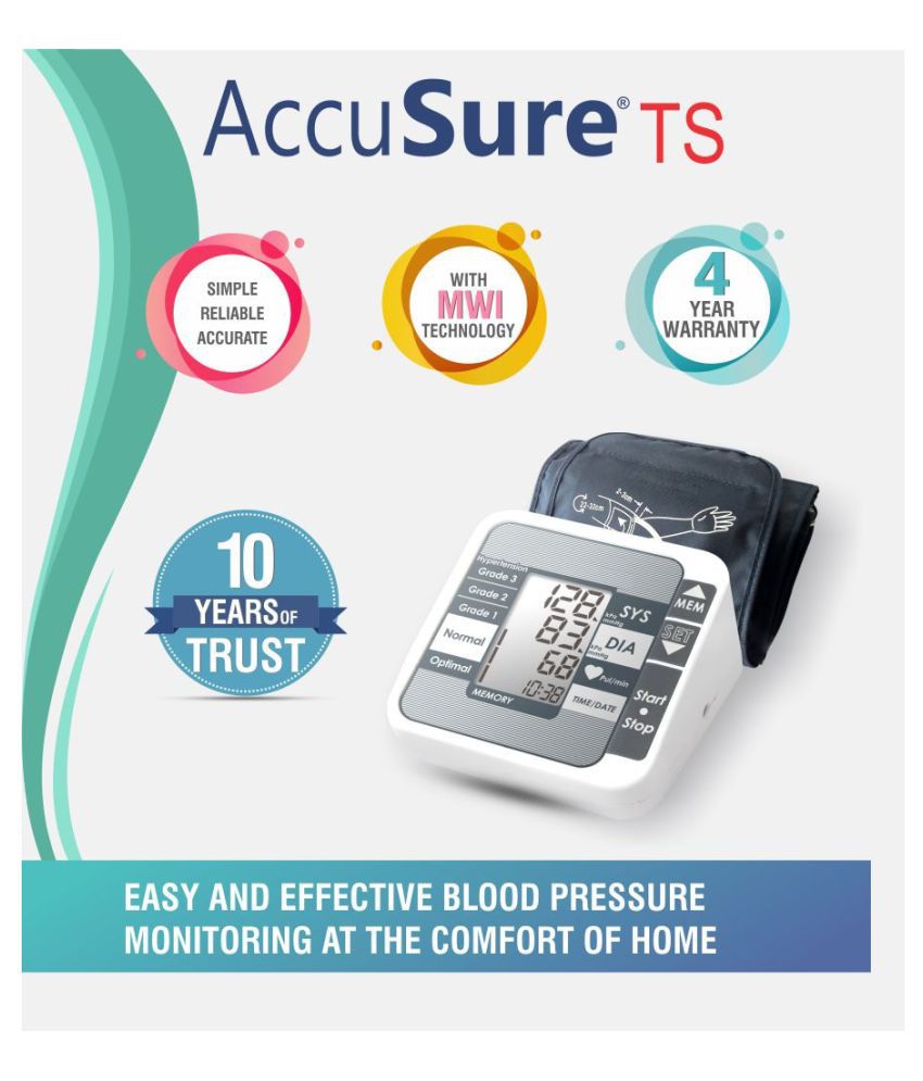 Accusure TS TS Automatic Blood Pressure Monitor