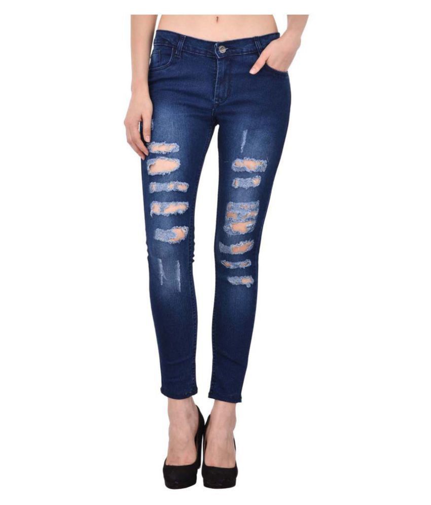 faint blue jeans