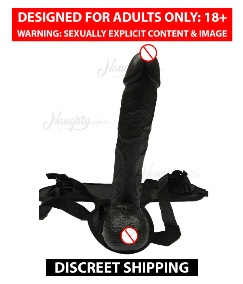     			12 Inch Big Black Strap On Dildo For Extreme Pleasure Sex Toy For Women