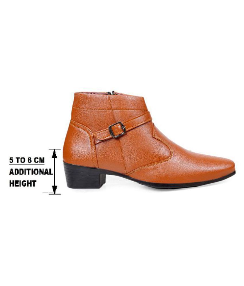 BXXY Tan Height Increasing shoes - Buy 