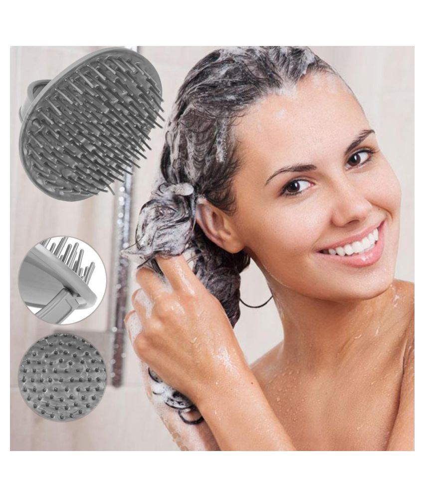 Shower Hair Shampoo Brush Comb Silicone Massage Scalp Anti-skid Hairbrush: Buy Online at Low Price in India - Snapdeal Shower Hair Shampoo Brush Comb Silicone Massage Scalp Anti-skid Hairbrush: Buy Online at Low Price in India - Snapdeal