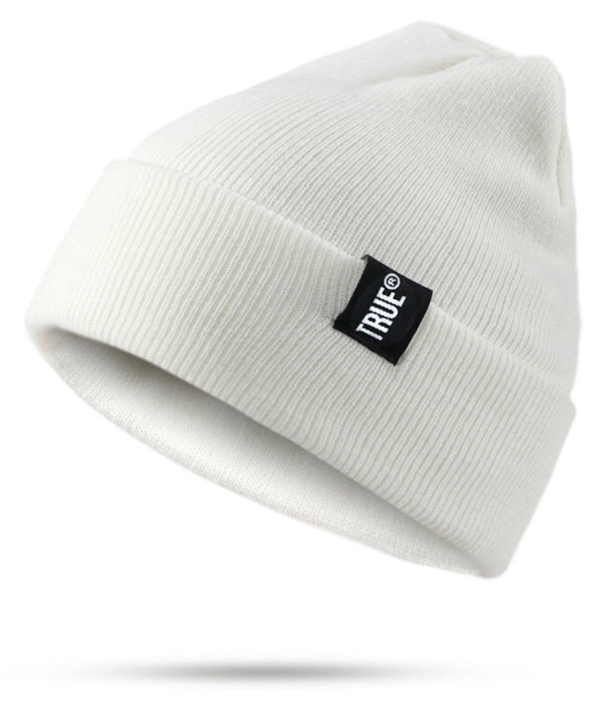 Men's Winter Hat Fashion Knitted Black hats Fall Hat Thick And Warm And
