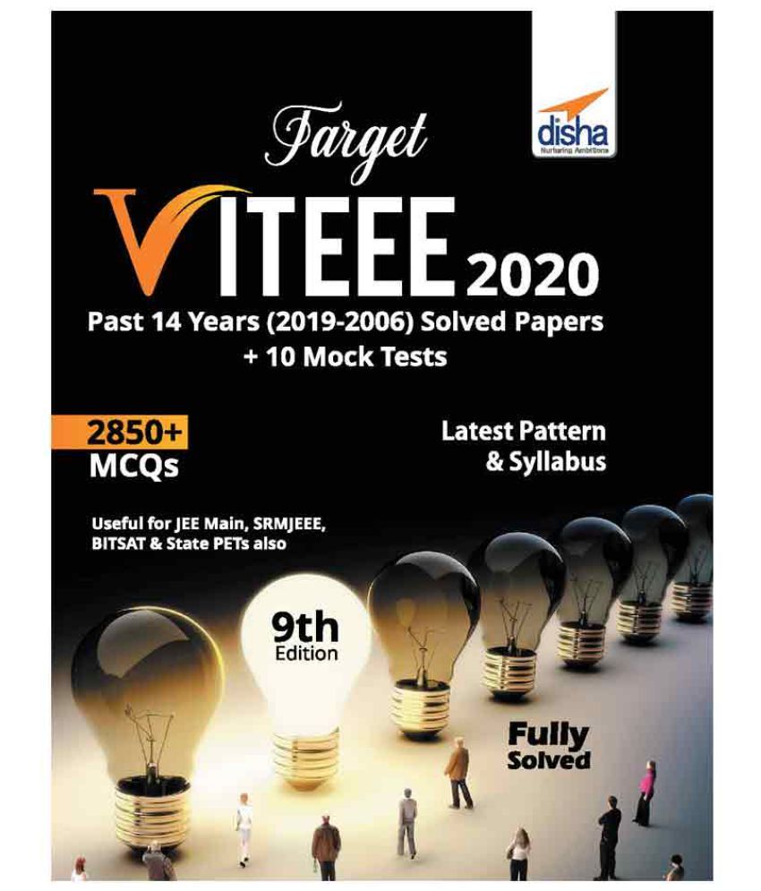Target VITEEE 2020 Past 14 Years (20192006) Solved Papers + 10 Mock