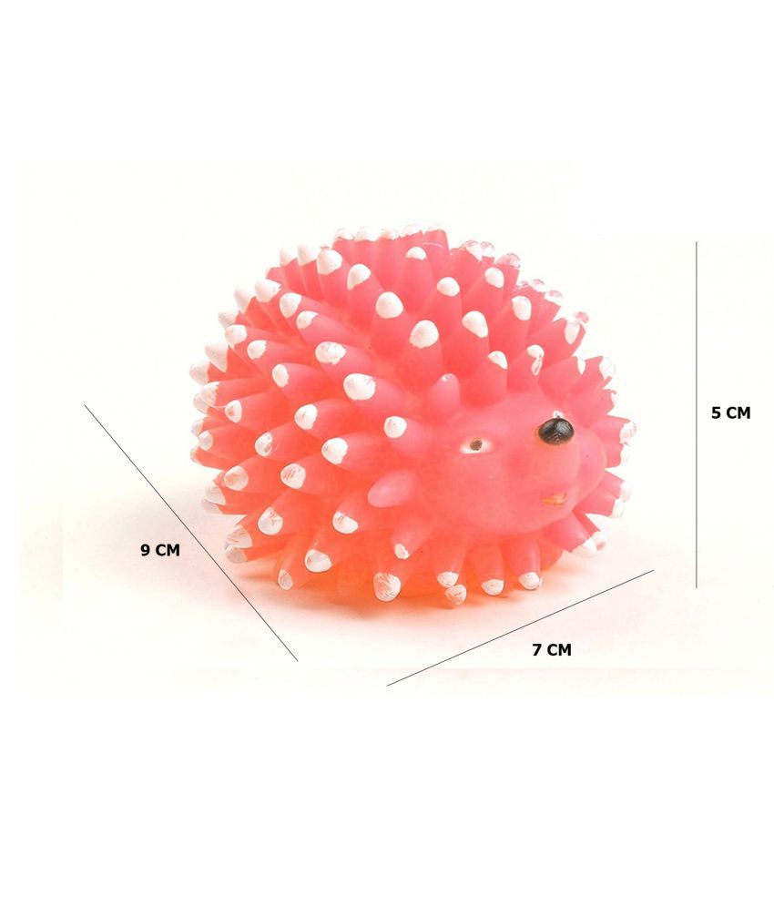 Jainsons Pet Products Dog & Puppy Rubber Chew Toys Combo, Multi Color Ball, Squeaky Canvas