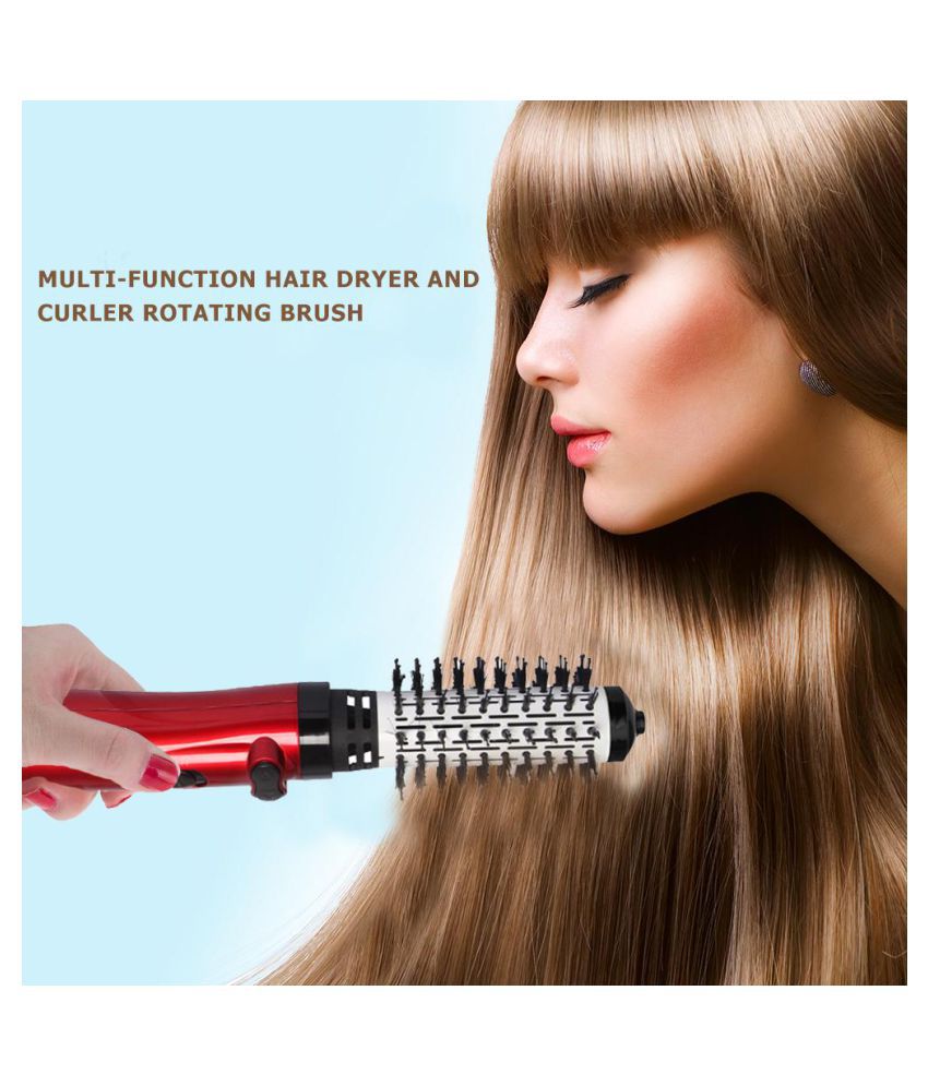 Multifunction Hair Dryer Rotating Hair Brush Roller Curling Irons (US): Buy  Online at Low Price in India - Snapdeal