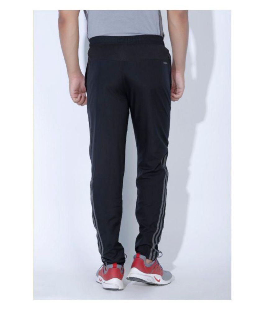 black polyester pants