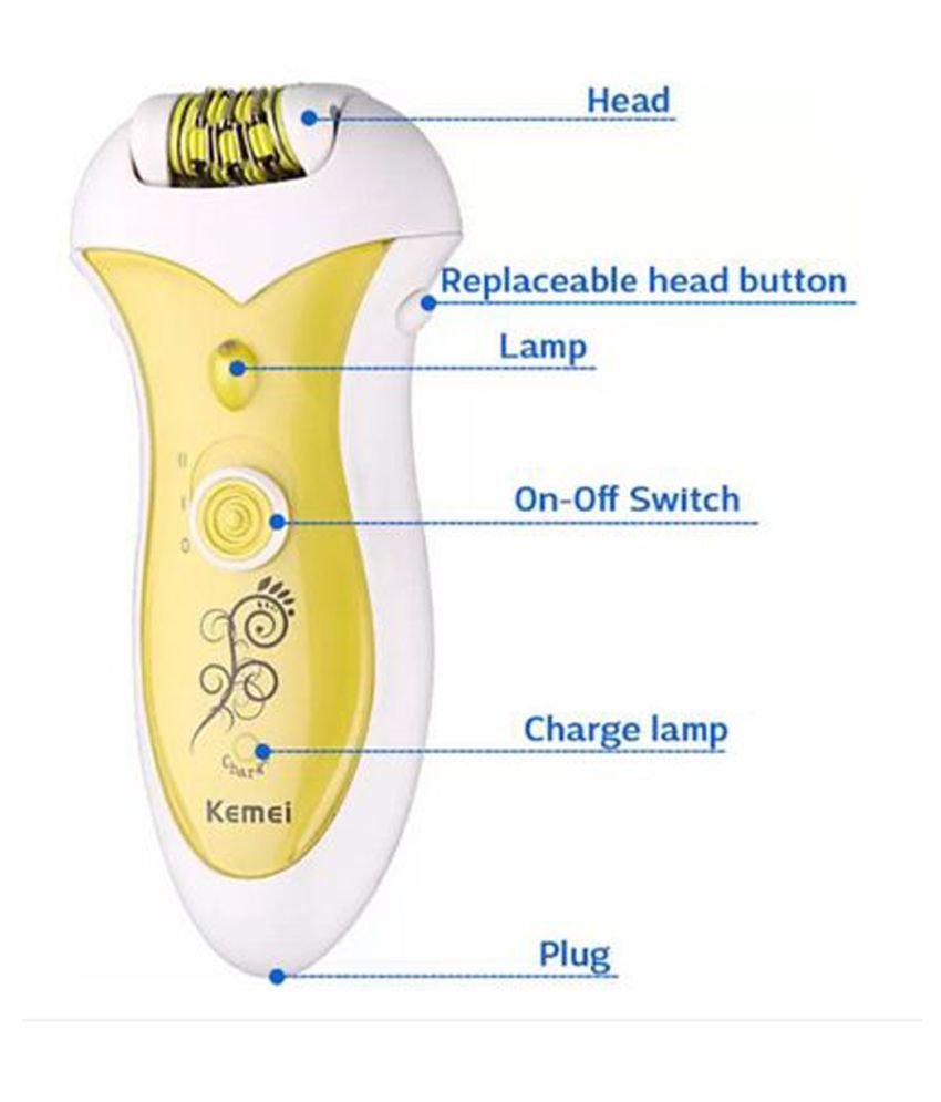 HUACAM 3In1 Electric Lady Epilator ( Multi Colour Trimmer ) Buy HUACAM