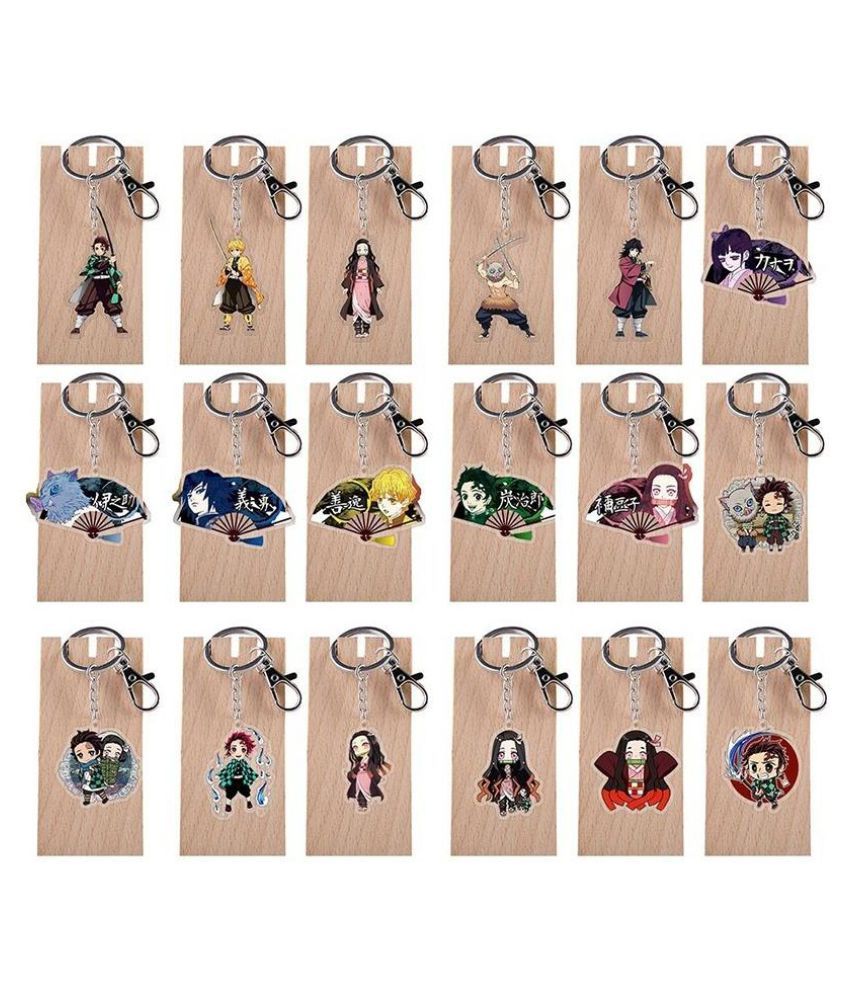 Anime Demon Slayer Kimetsu No Yaiba Kamado Nezuko Nezuko Kamado Cartoon Cosplay Acrylic Keychain Keyring Cute Pendant Buy Online At Low Price In India Snapdeal