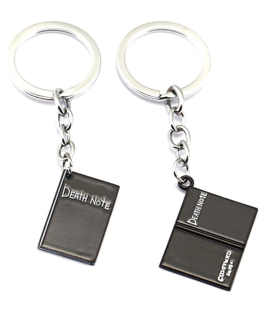 Death Note Anime Key Chain Black Book Key Ring Holder Pendant Chaveiro  Jewelry: Buy Online at Low Price in India - Snapdeal