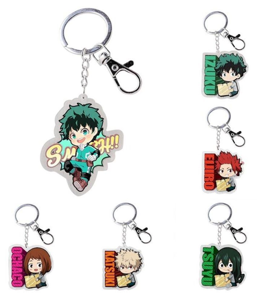My Hero Academia Anime Accessories Acrylic Keychain Backpack Pendants: Buy  Online at Low Price in India - Snapdeal
