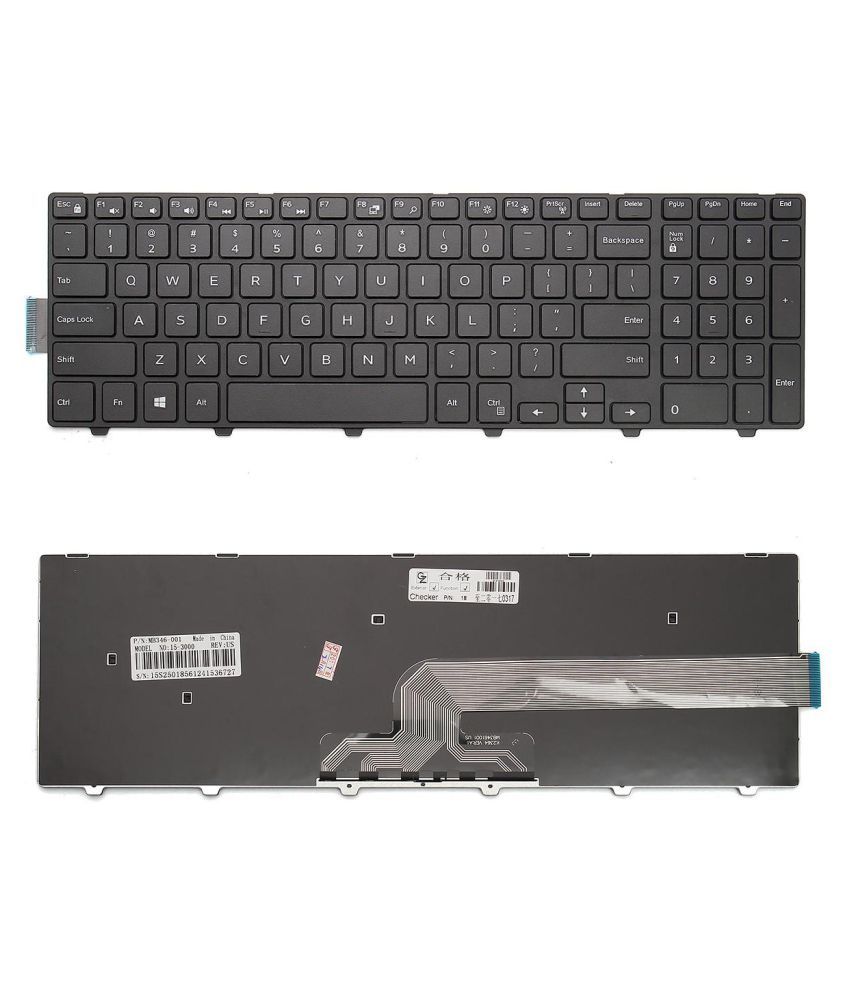 PC Laptop Keyboard Replacement For Dell Inspiron 153000 3541 3542