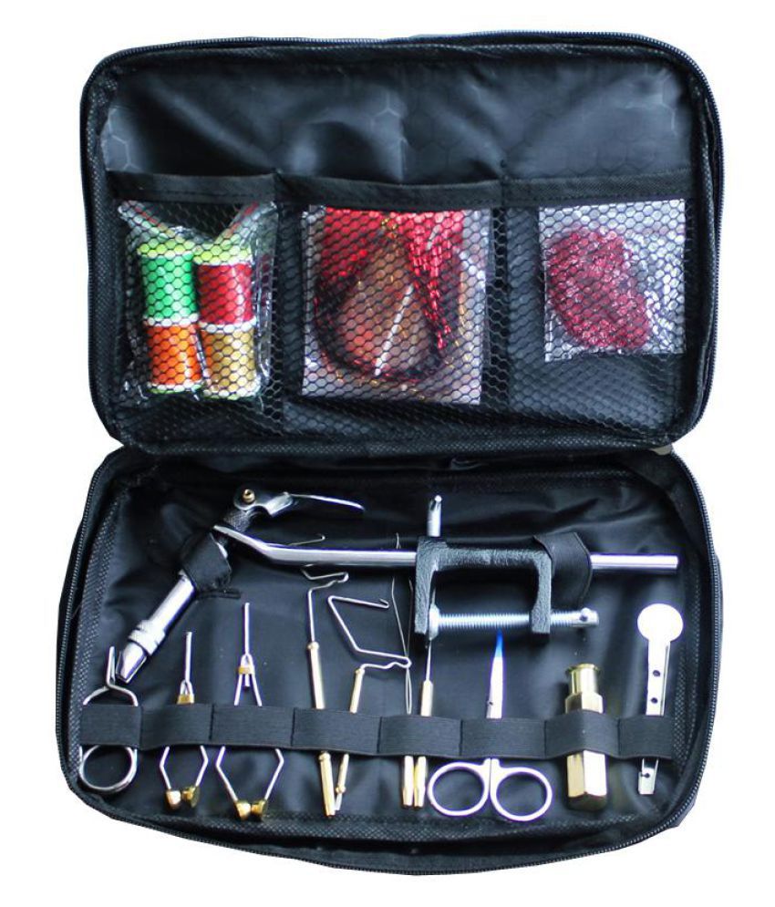 ZANLURE Fly Tying Kit Fly Tying Vise Fly Tying Tool Tying Wire Pliers Fishing  Set: Buy Online at Best Price on Snapdeal