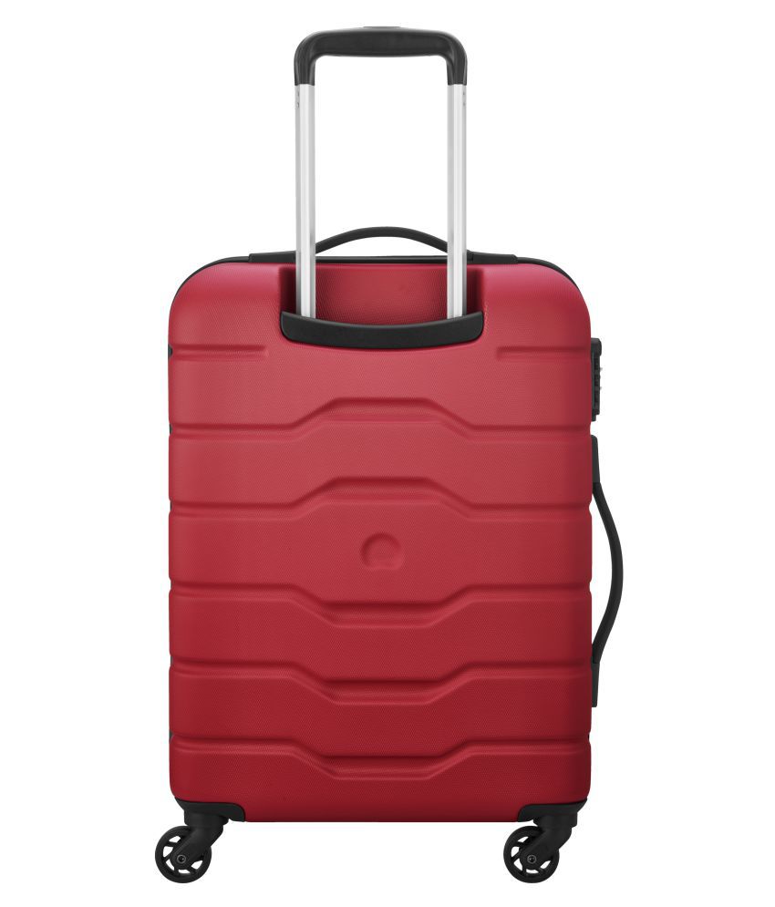 Delsey Red L(Above 70cm) Check-in Hard Accra Luggage - Buy Delsey Red L ...