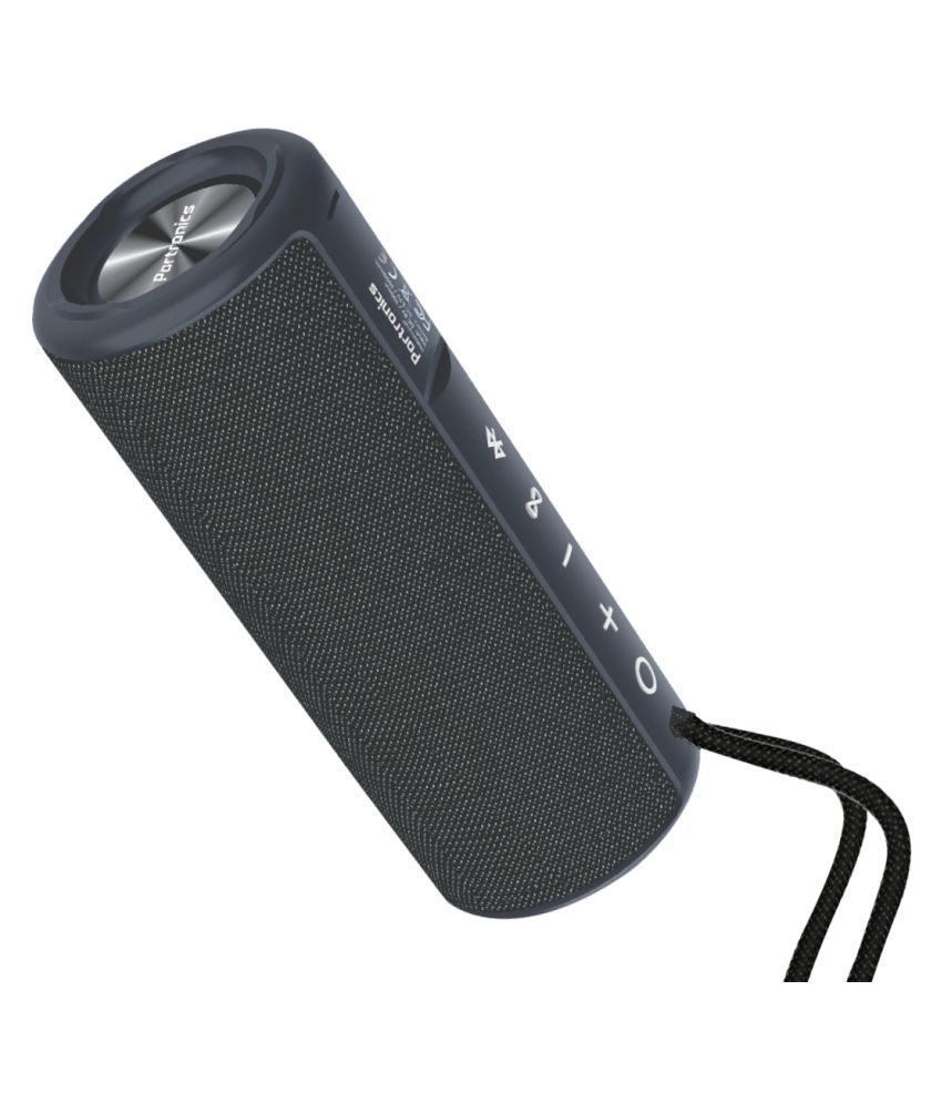     			Portronics Breeze Plus:20W BT Portable Speaker ,Black (POR 545)