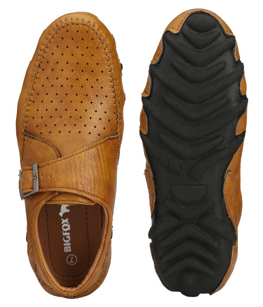 big fox suede leather sandals
