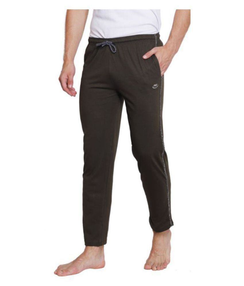 track cotton pants