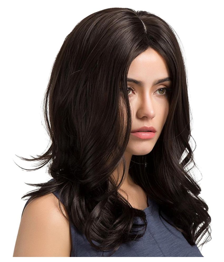 Wonder Choice Wavy Hair Wig Natural Black Full Head Wigs Buy