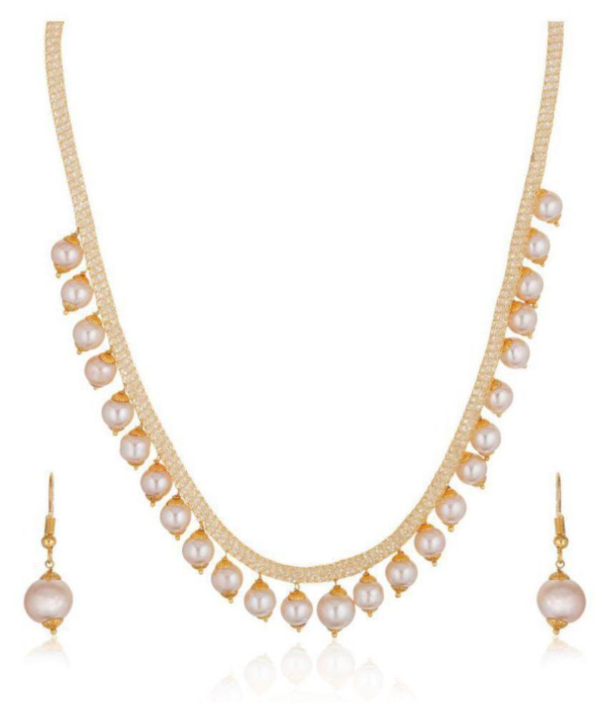 Darshini Designs - Gold Alloy Necklace 