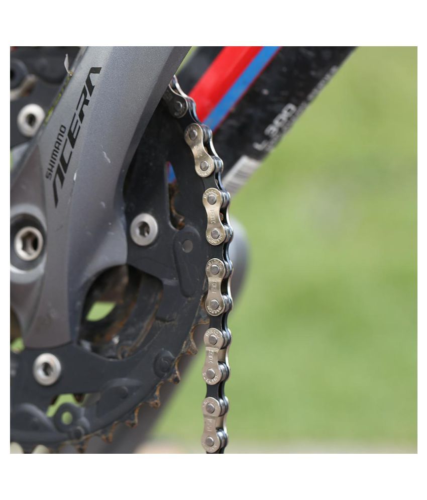 6//7//8 Speed Silver IG51 Steel Bicycle Chain MTB Mountain Bike Chain 116 links