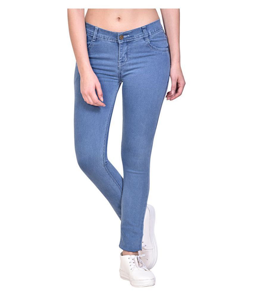 NJs Denim Jeans Blue Buy NJs Denim Jeans Blue Online at Best
