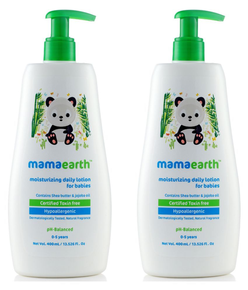     			Mamaearth Daily Moisturizing Baby Lotion, 400ml( Pack of 2)