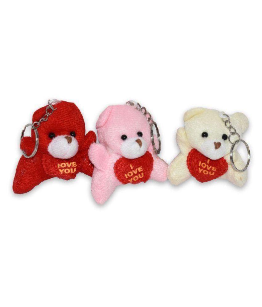 chic teddy keychain