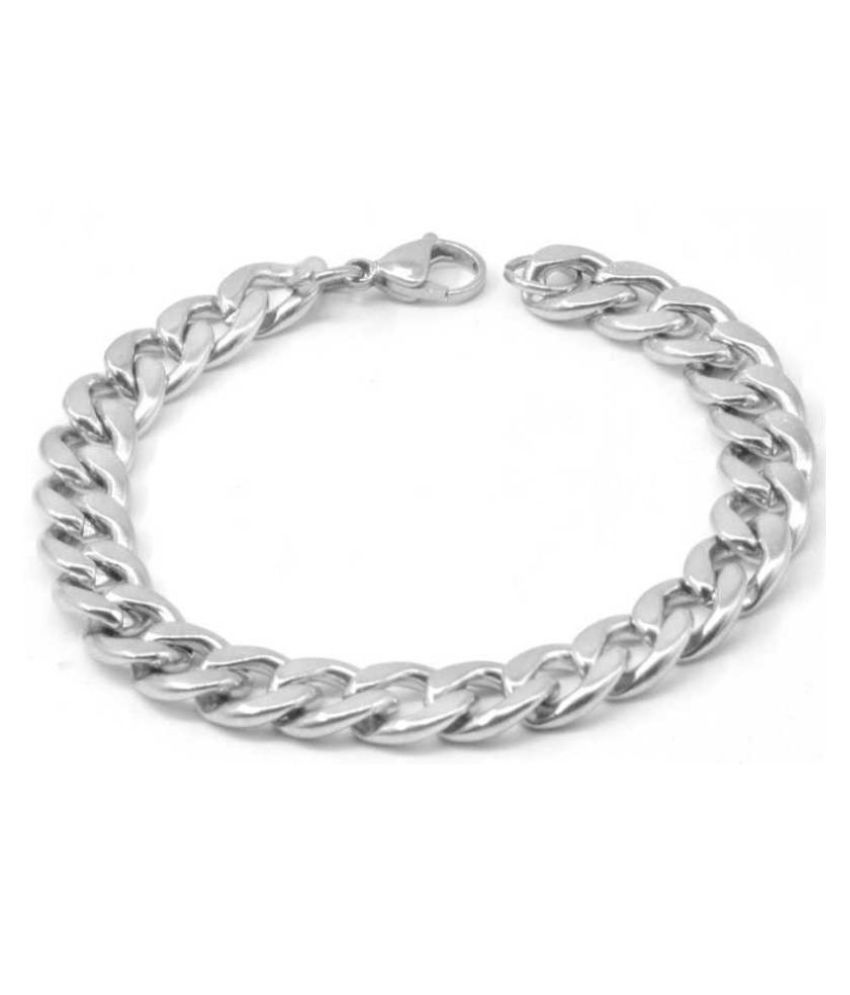 Aayushman Stainless Steel Sterling Silver Bracelet Buy Aayushman