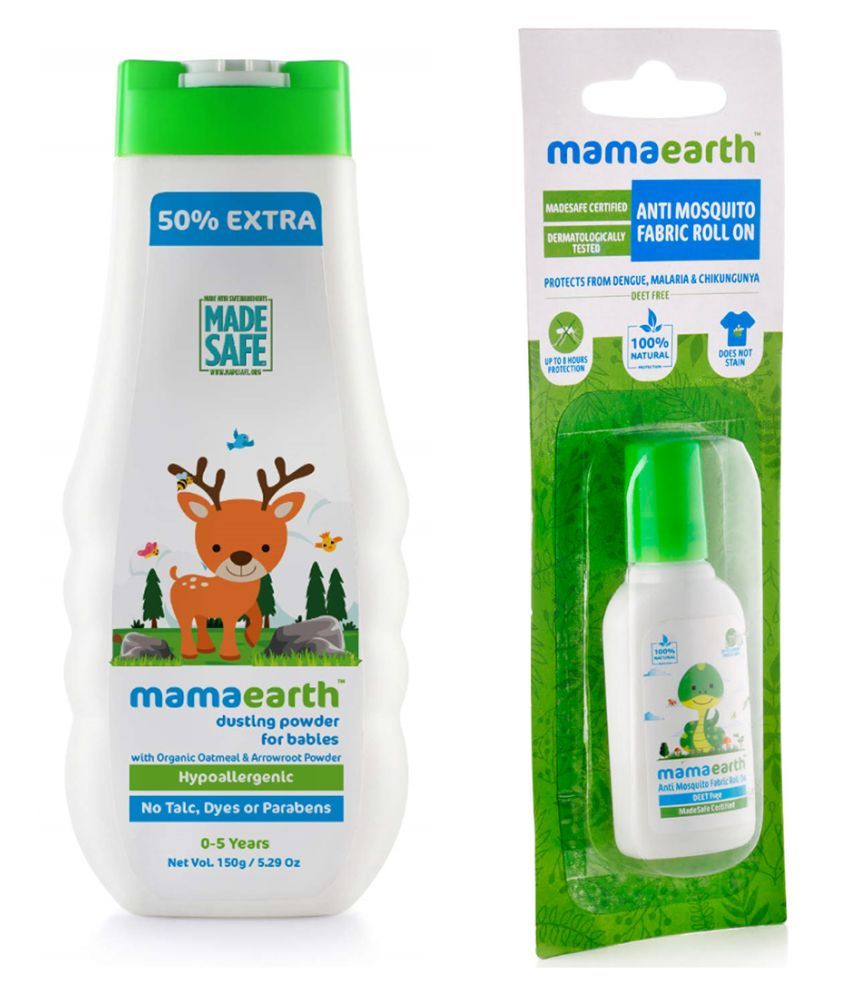     			Mamaearth Natural Baby Powder 150 g ( 2 pcs )