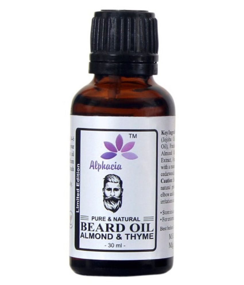     			Alphacia Almond Beard Oil For Growth 30 ml