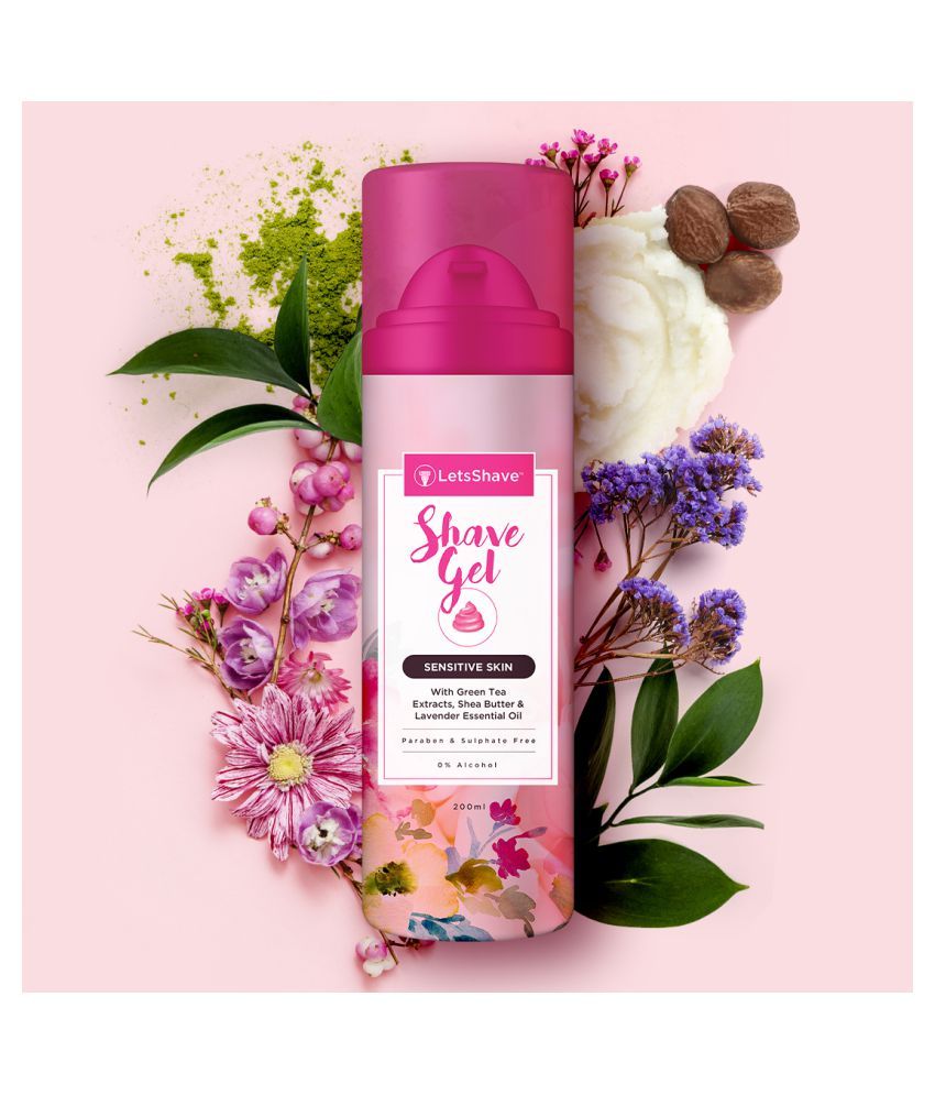 LetsShave Women Shaving Gel 200 mL Buy LetsShave Women Shaving Gel 200