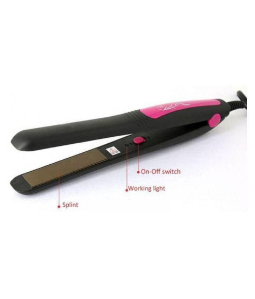 SKYViEW KM 328 Hair Straightener ( Pink/black ) Price in India Buy