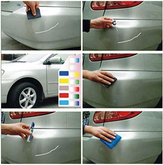 1Pc Auto Car Coat Paint Pen Touch Up Scratch Clear Repair