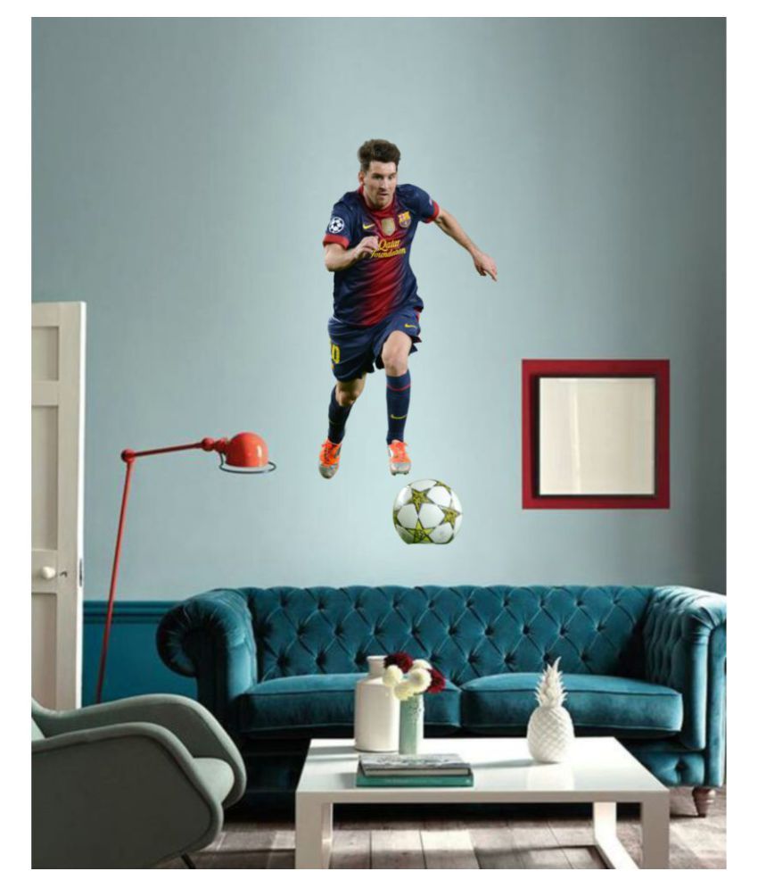     			Decor Villa Messi Sports Sticker ( 91 x 40 cms )