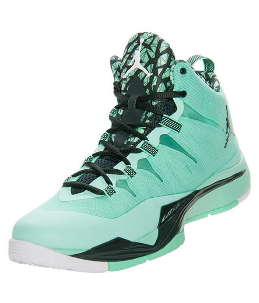 Jordan SuperFly II Glow Green Basketball Shoes - Buy Jordan SuperFly II ...