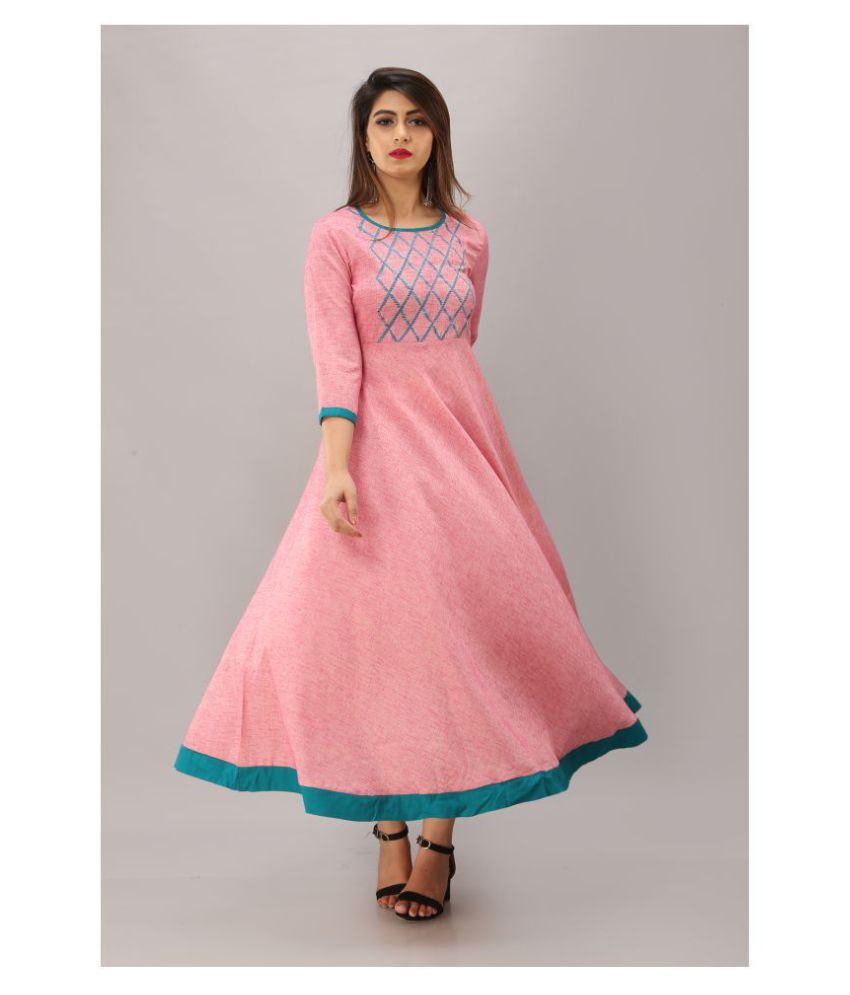 4xl anarkali dress