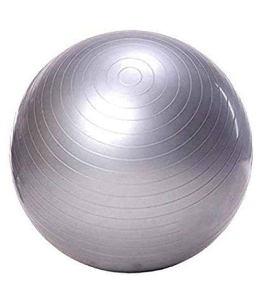 Arnav Anti Burst Gym Ball Swiss Ball with Foot Pump for Total Body Fitness and Abdominal Toner Exercise Workout Yoga Ball, Colour May Vary …75 cm